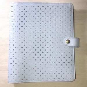 Kikki K Large A5 Ice Blue Perforated Planner